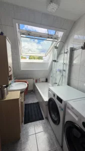 Tageslicht-Badezimmer