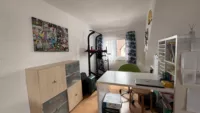 großes Schlafzimmer, Fenster West
