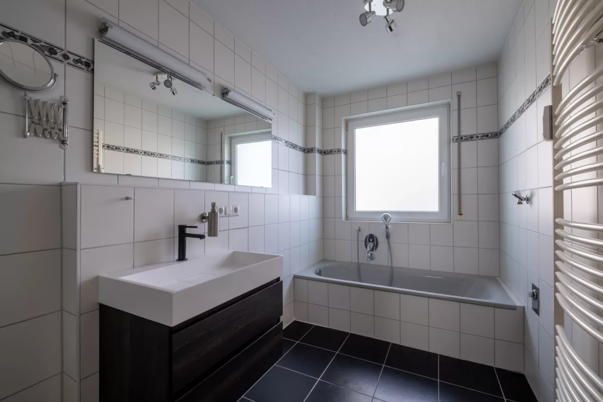 Tageslicht-Badezimmer