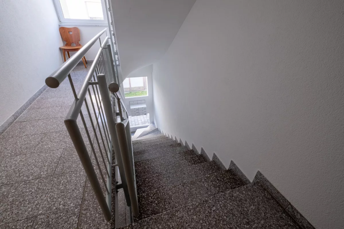 sehr gepflegtes Treppenhaus