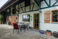 Terrasse vor Wohnzimmer