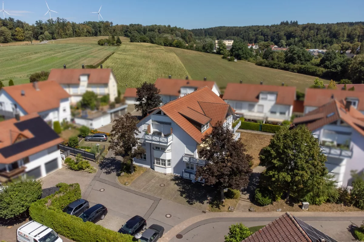 freie Stellplätze im Wohngebiet