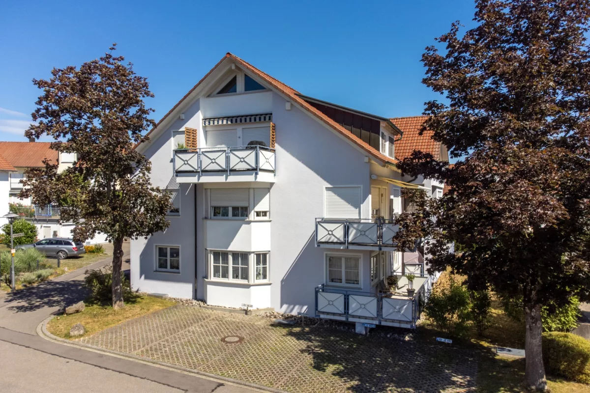 Stellplatz vor der Wohnung