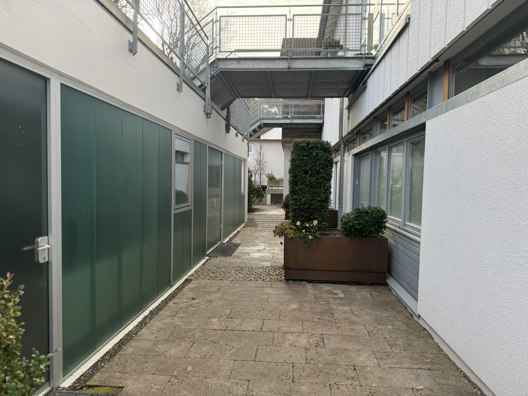 Übergang Gebäudeteile
