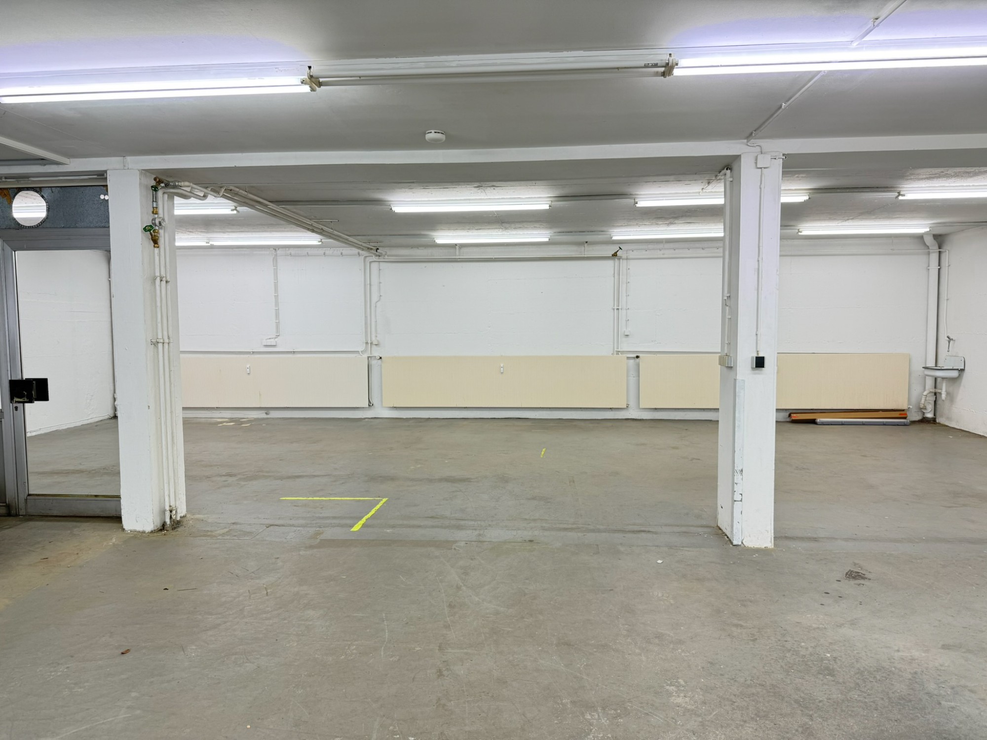 Garagenlager beheizbar Wasseranschluss
