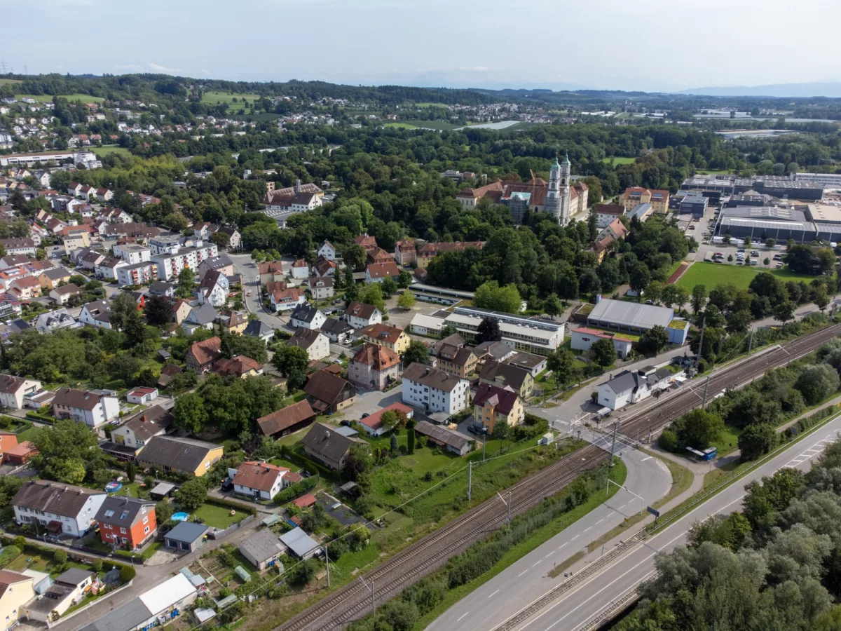 am Rand von RV-Weissenau