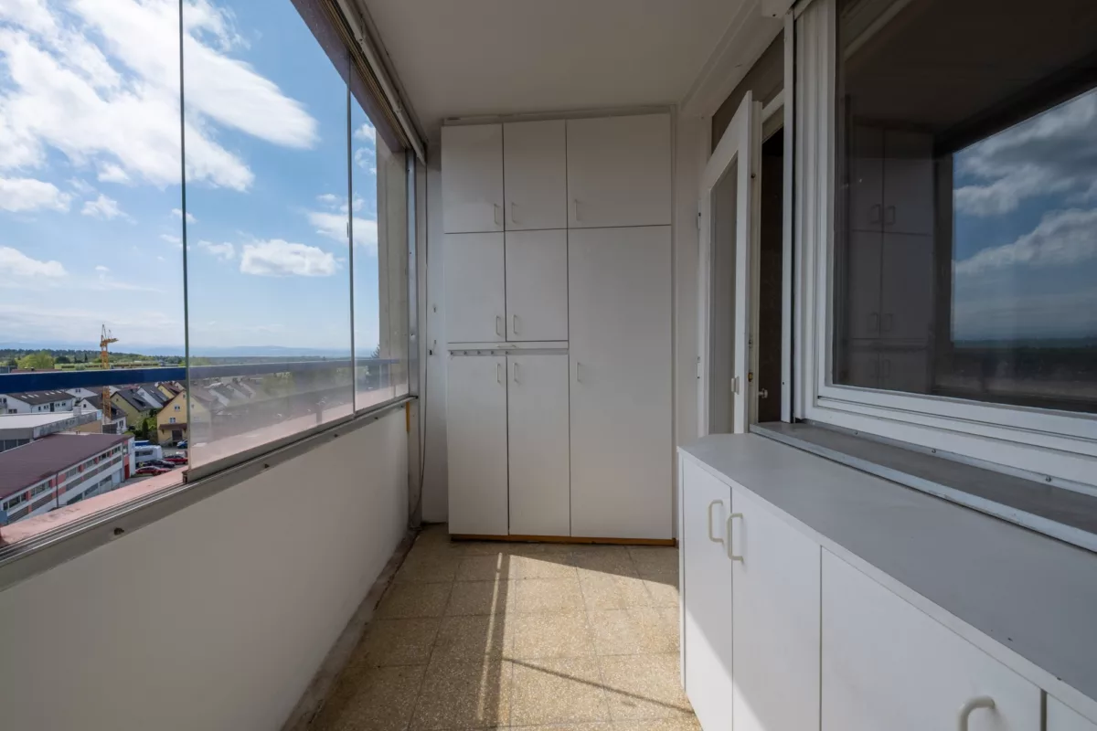 Balkon, Türe zu Wohn/Esszimmer