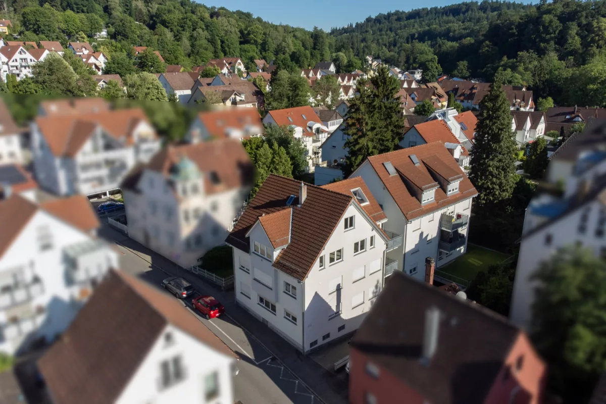 zentral, ruhig, schnell im Grünen