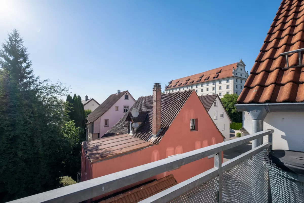 Ausblick Balkonloggia