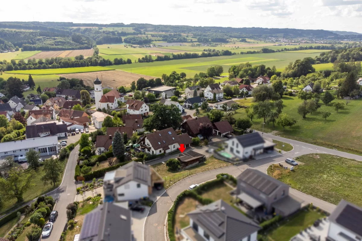 eingebettet in Hasenweiler