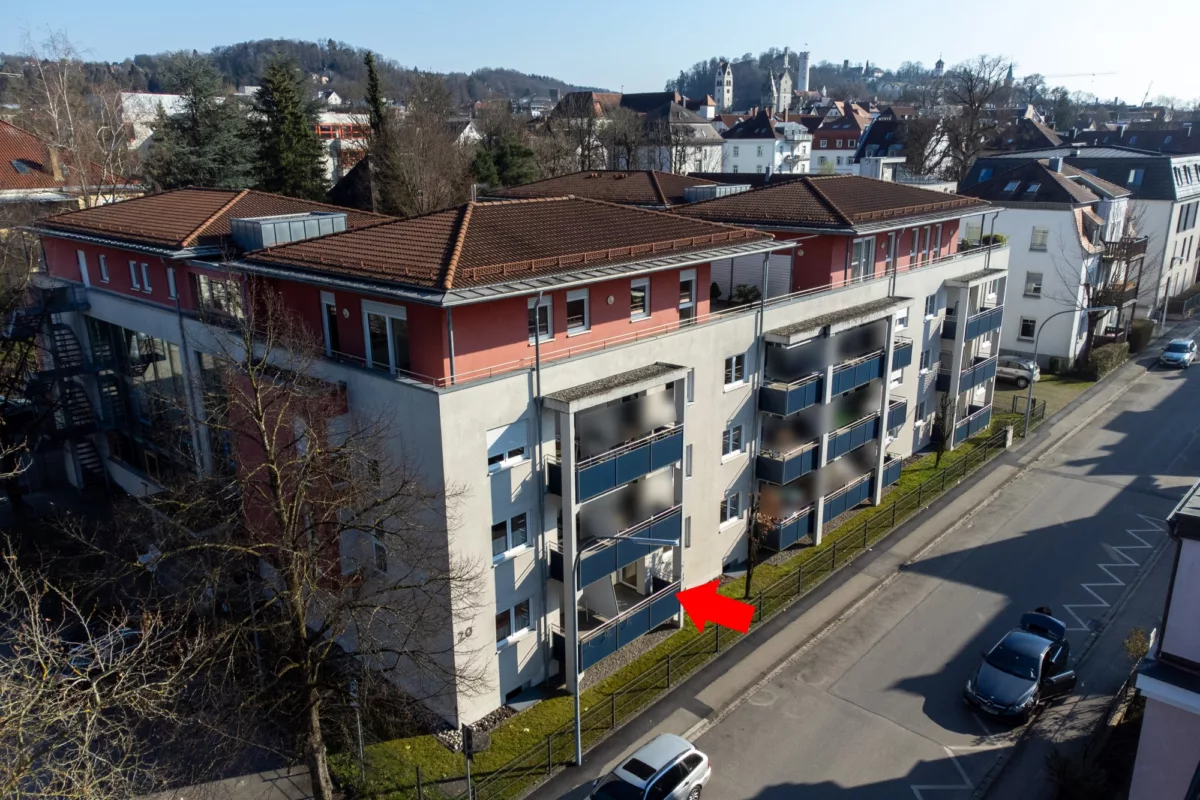 Wohnung mit Westbalkon