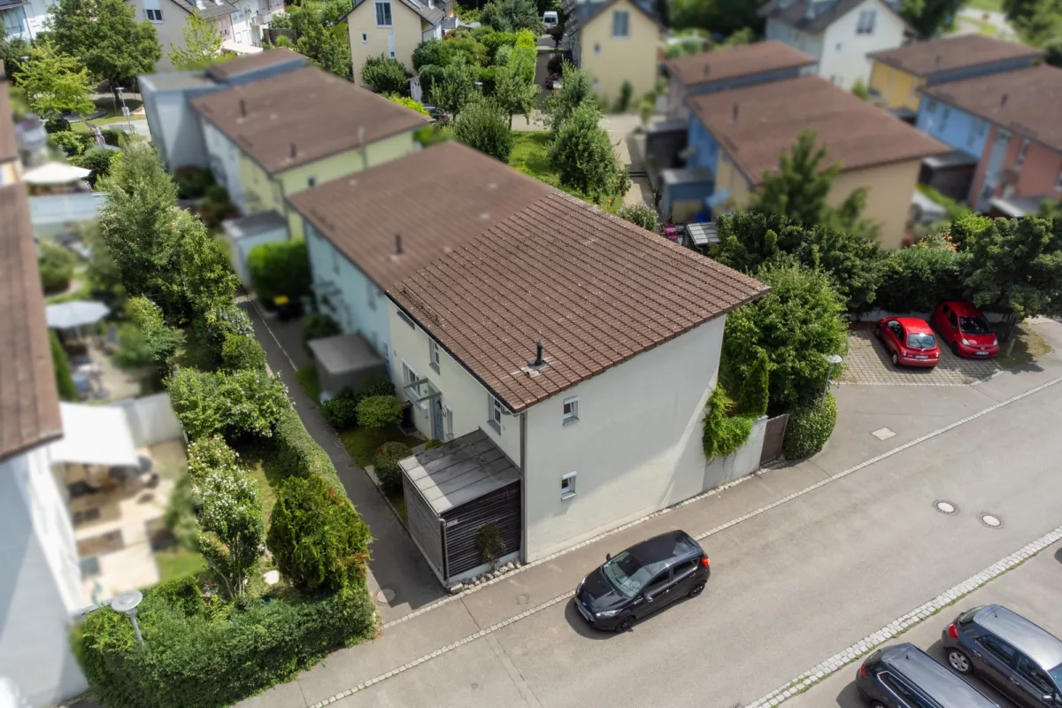 Haus von oben