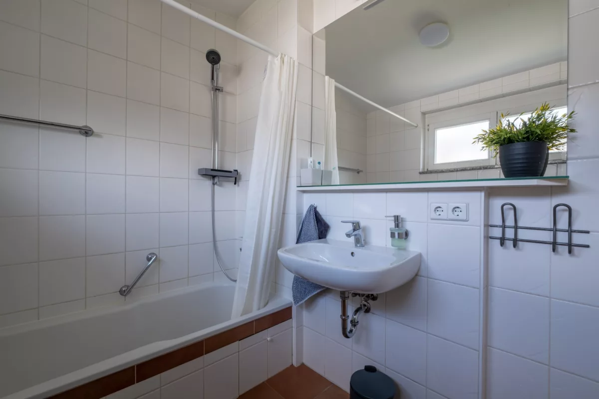 Tageslicht-Badezimmer