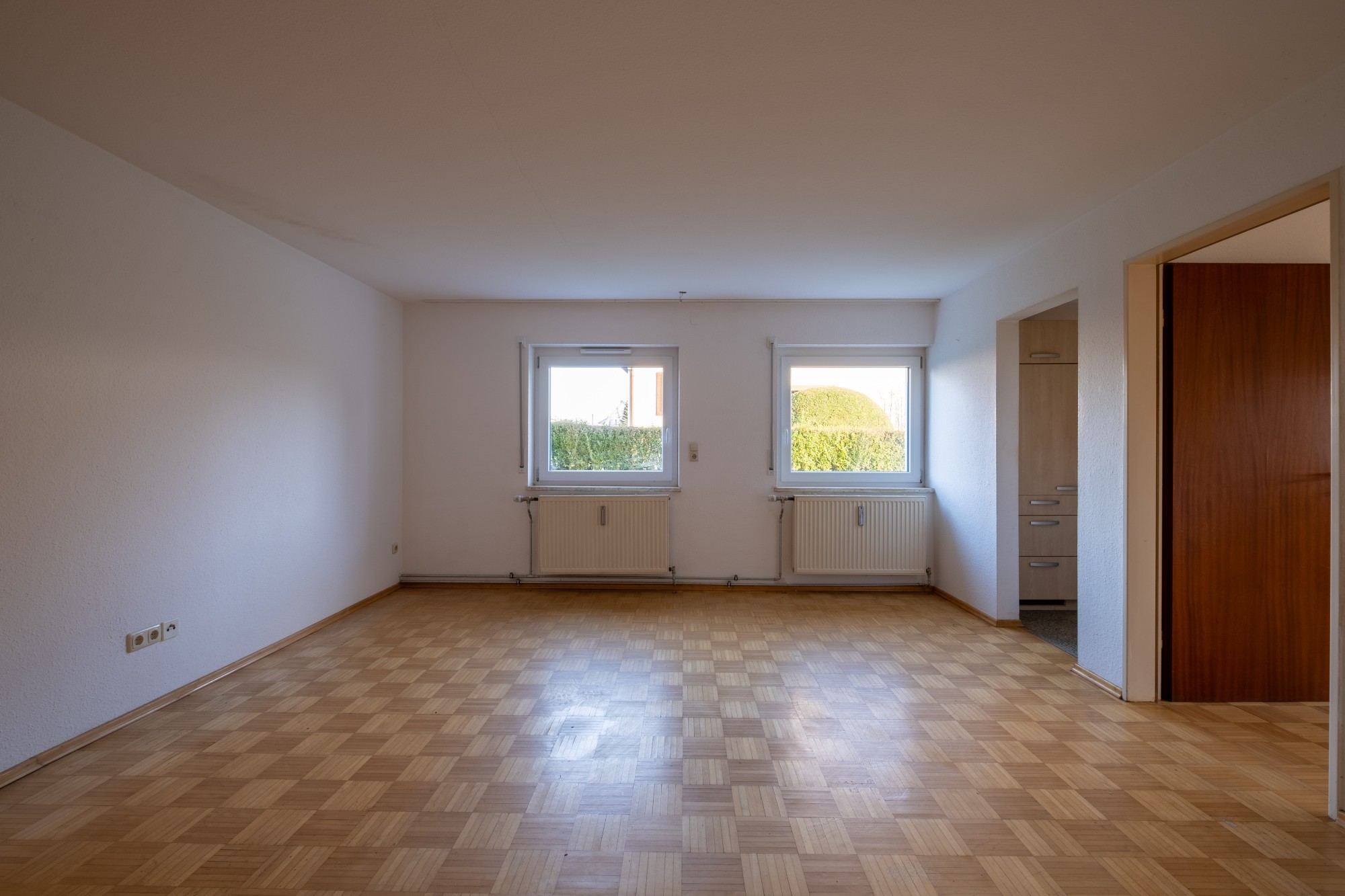 Wohnen mit Parkettboden